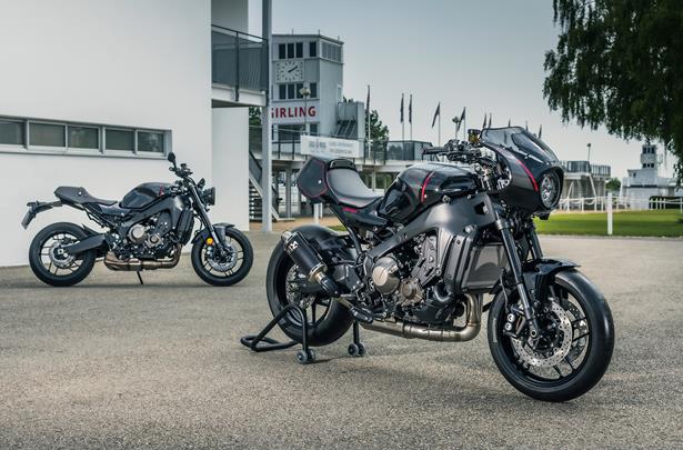 XSR900 gets racy: Three-cylinder Yamaha retro treated to half faired ...