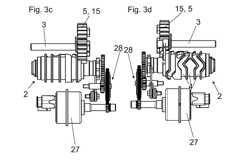 KTM semi-auto actuator diagram