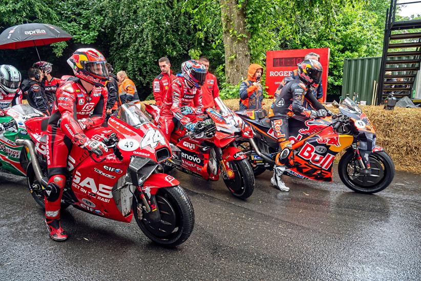 Pol Espargaro on his GasGas MotoGP machine