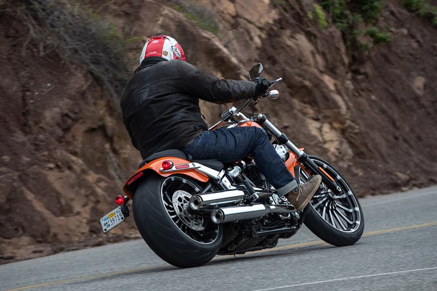 Harley-Davidson Breakout rear action shot