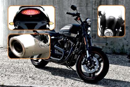 £1240-worth of goodies with new Harley-Davidson XR1200s