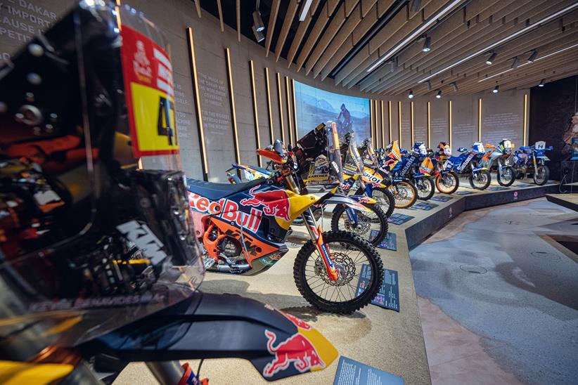 KTM Motohall Legends of Dakar