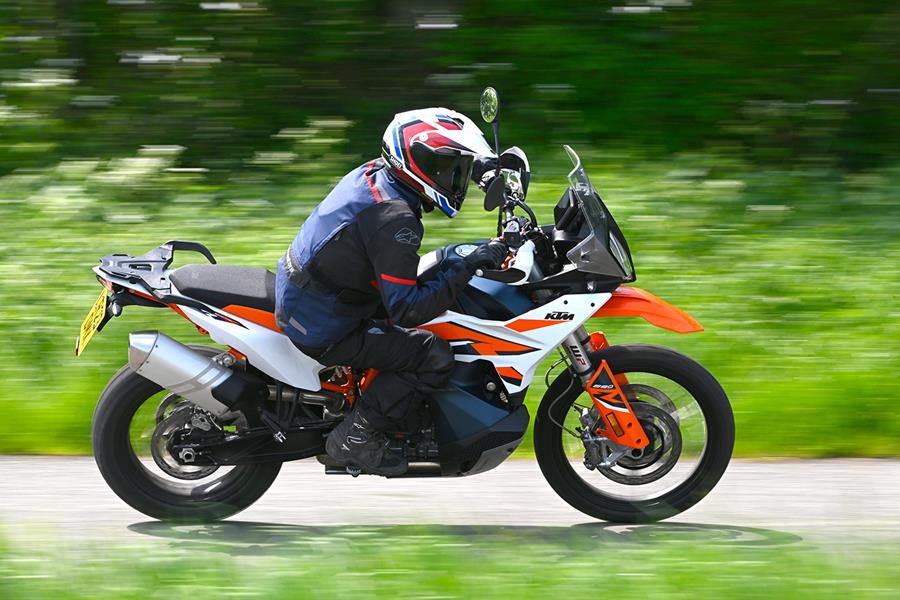 KTM 890 Adventure R ridden by Carl Stevens