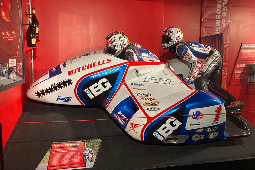 The Birchall brothers display at the Manx Museum