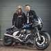 Paul Beamish and Richard Jones with the custom Indian Sport Chief
