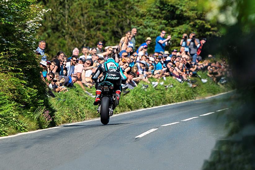 Michael Dunlop at the TT