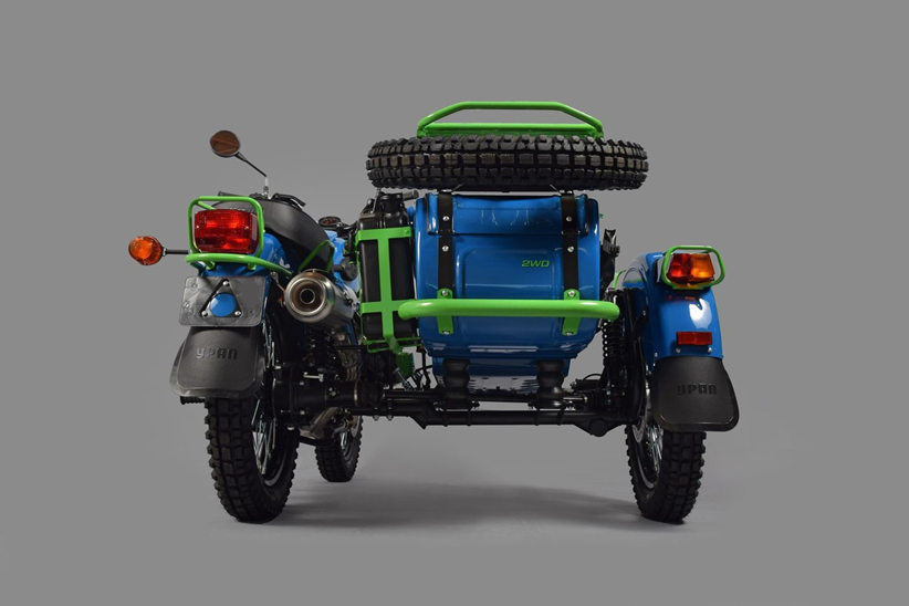 Ural Green Tanager rear