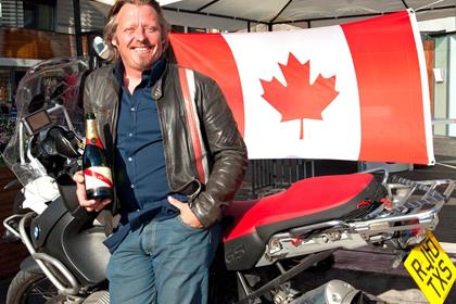 Charley Boorman rounds off "action-packed" Canadian tour 