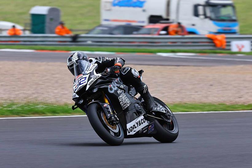 Damon Rees in action at Knockhill