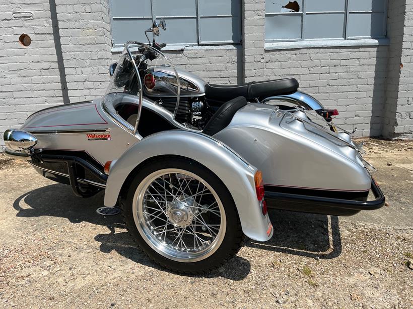 Watsonian Gran Prix sidecar on a BSA Gold Star