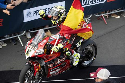 WSB Donington: Alvaro Bautista claims UK double as Danilo Petrucci seals maiden podium