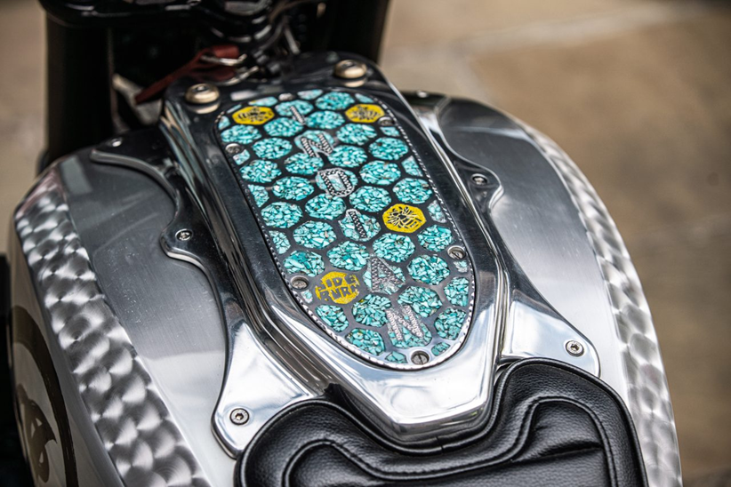 Indian Motorcycle Tokyo Connection tank detail