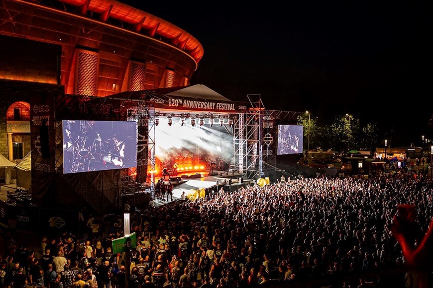 Harley-Davidson's showstopper: European 120th party brings Budapest to ...