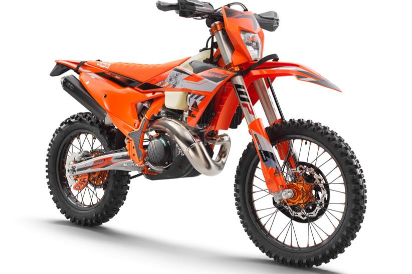 KTM 300 EXC Hardenduro studio shot