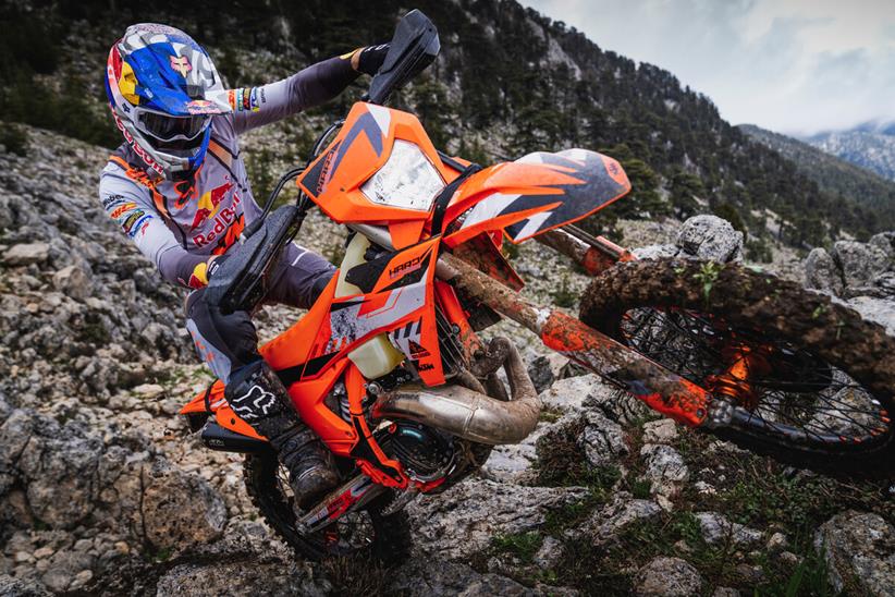 KTM 300 EXC Hardenduro in action