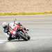 Ducati Superleggera V4 cornering at Knockhill