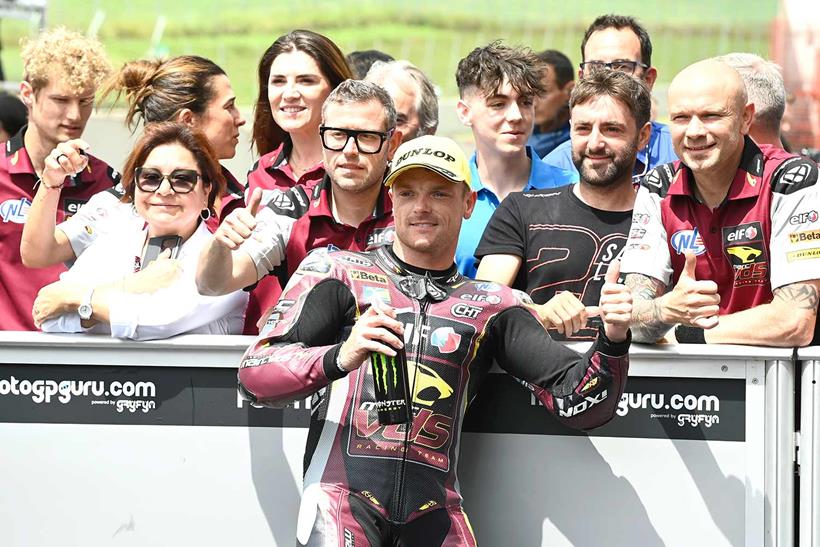 Sam Lowes and the Marc VDS team