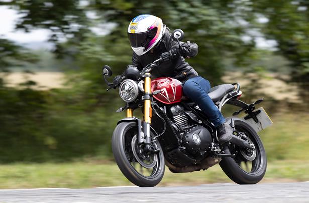 Punching above its weight: Prototype ride reveals Triumph's Speed