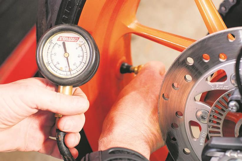 motorcycle tyre pressure gauges