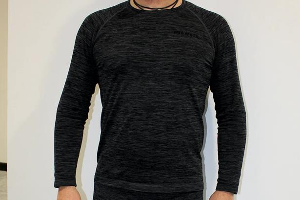 Oxford Advanced Base Layer MS Top Charcoal Marl : Oxford Products