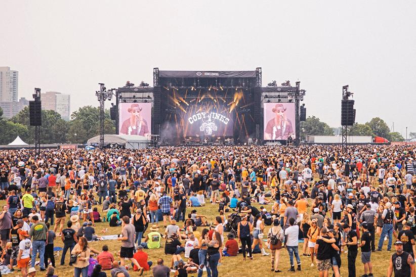 Harley-Davidson homecoming main stage