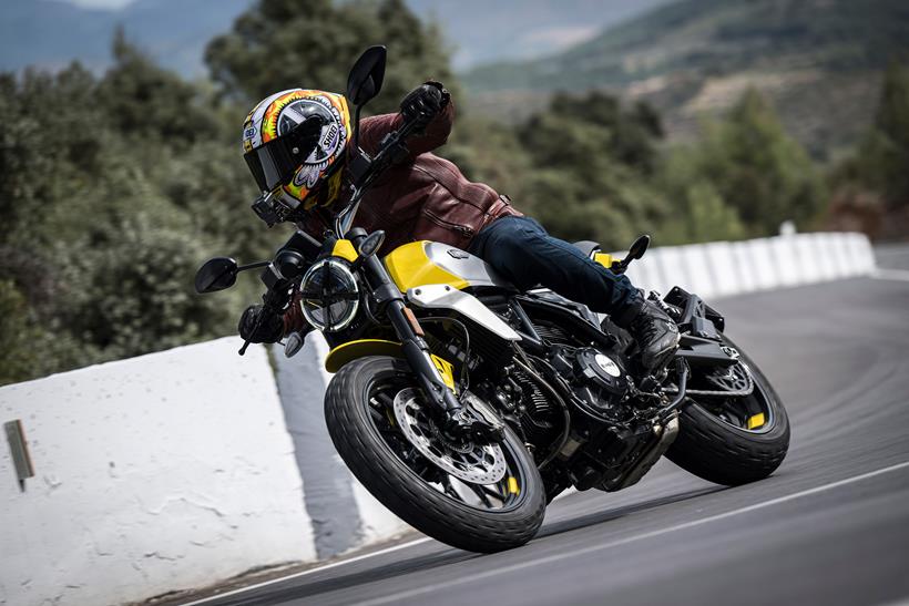 Ducati Scrambler 800 Icon on the road