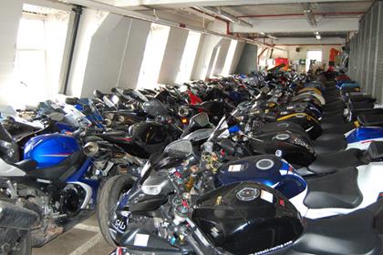 Stolen bikes recovered by the police