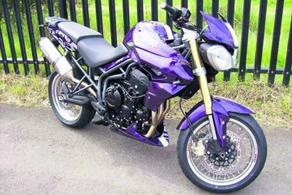 Triumph Tiger 800 supermoto Jack Lilley special