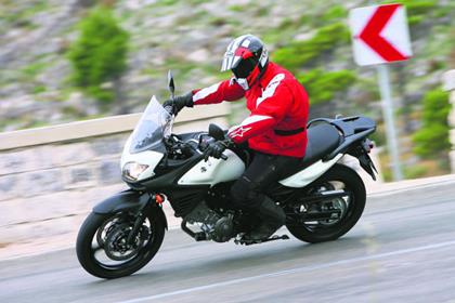 Test ride a new Suzuki V-Strom at the Stafford Show