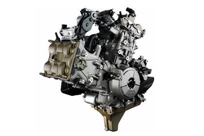 This is the radical, all-new 1200cc engine which will power Ducati’s eagerly awaited new superbike, the 1199 Panigale 