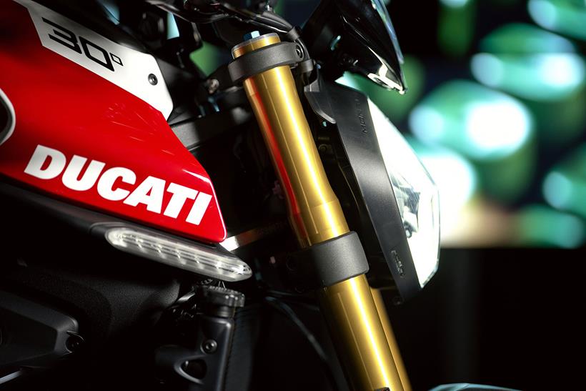 Ducati Monster 30° Anniversario headlight