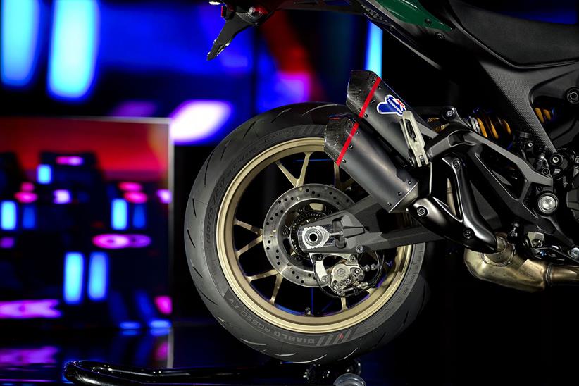 Ducati Monster 30° Anniversario rear wheel