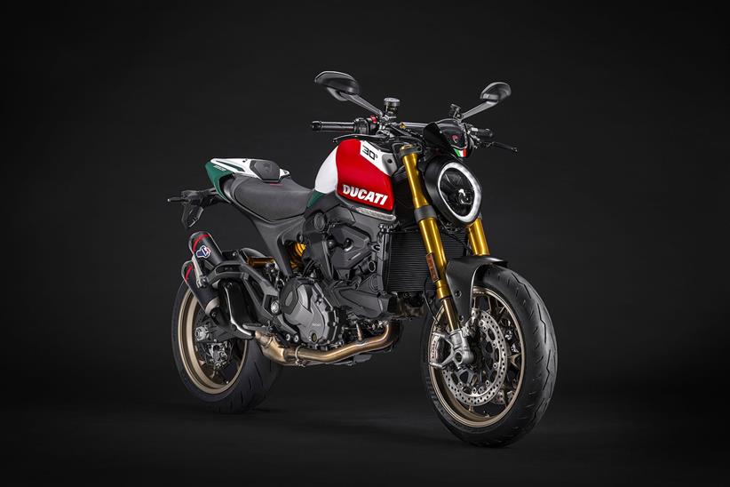 Ducati Monster 30° Anniversario front right