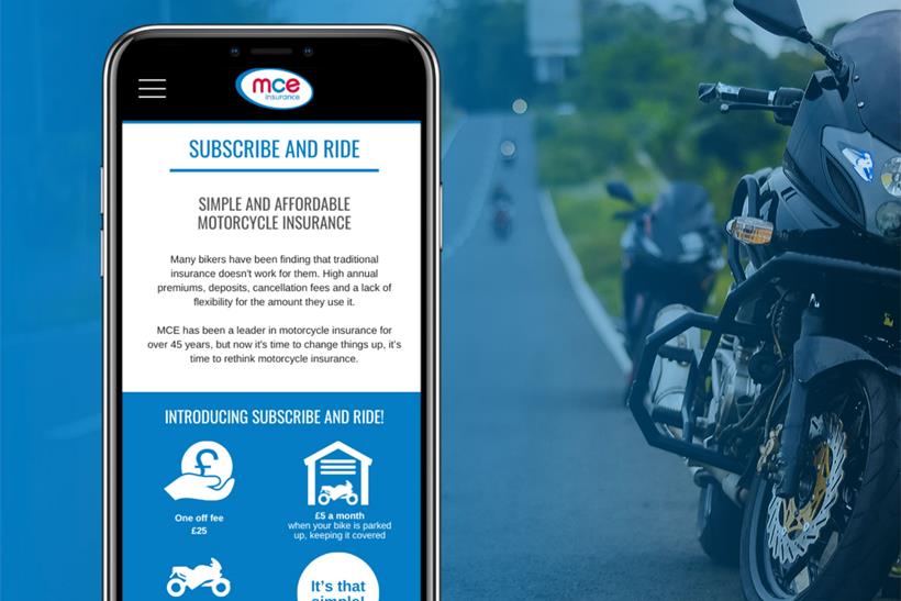 MCE Insurance recently launched their Subscribe and Ride plan