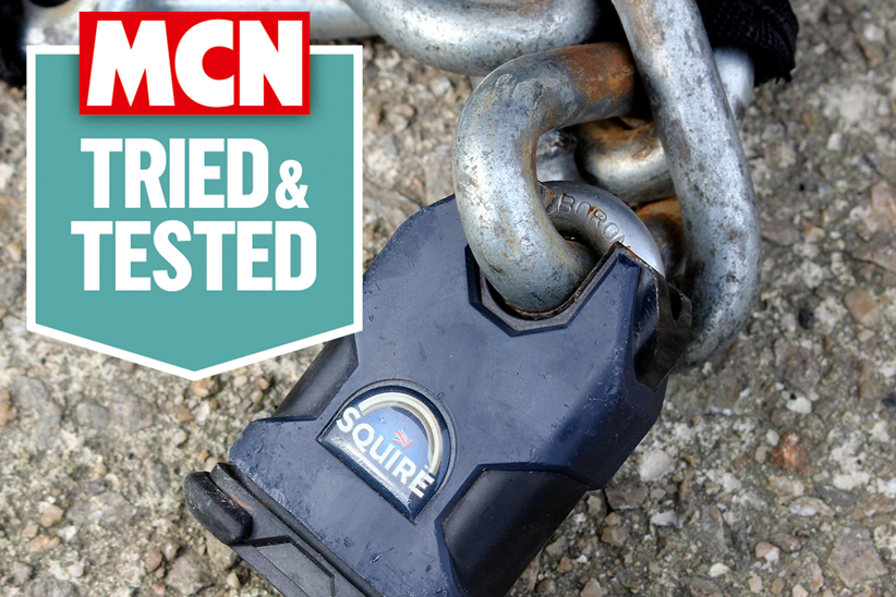 Shackle Lock, tried and tested by MCN