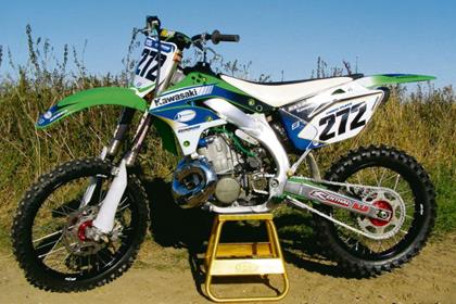 Kawasaki KX500CF two-stroke motocross bike