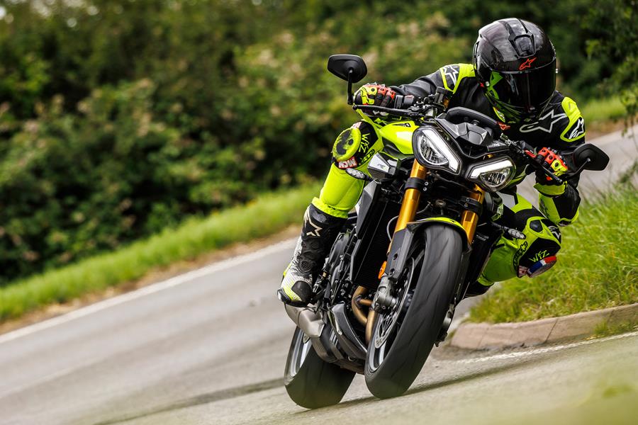 Triumph Street Triple 765 Moto2 Edition on the road in the UK