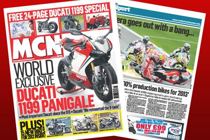 Free 24-page Ducati 1199 Panigale supplement in this week's MCN