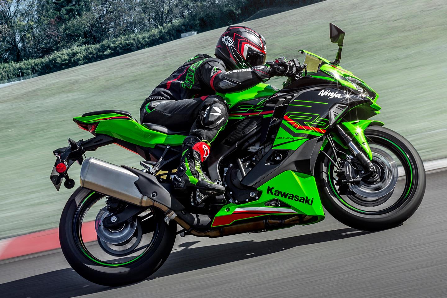 Kawasaki's cleaner screamer: How the new ZX-4RR meets