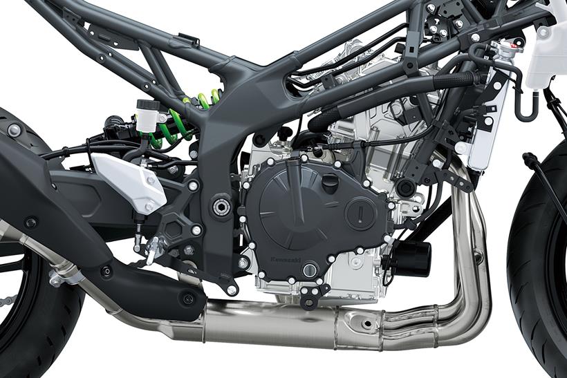 Kawasaki ZX-4RR engine