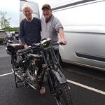 After sixty years son fulfils dream of riding his father’s restored 1926 HRD