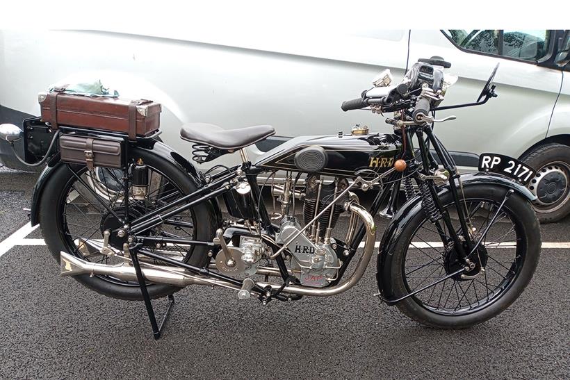 1926 HRD TT Replica at the Banbury Run