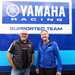 OMG Racing Team Owner Alan Gardner and Matt Taylerson, Divisional Manager, Marketing, Yamaha Motor UK