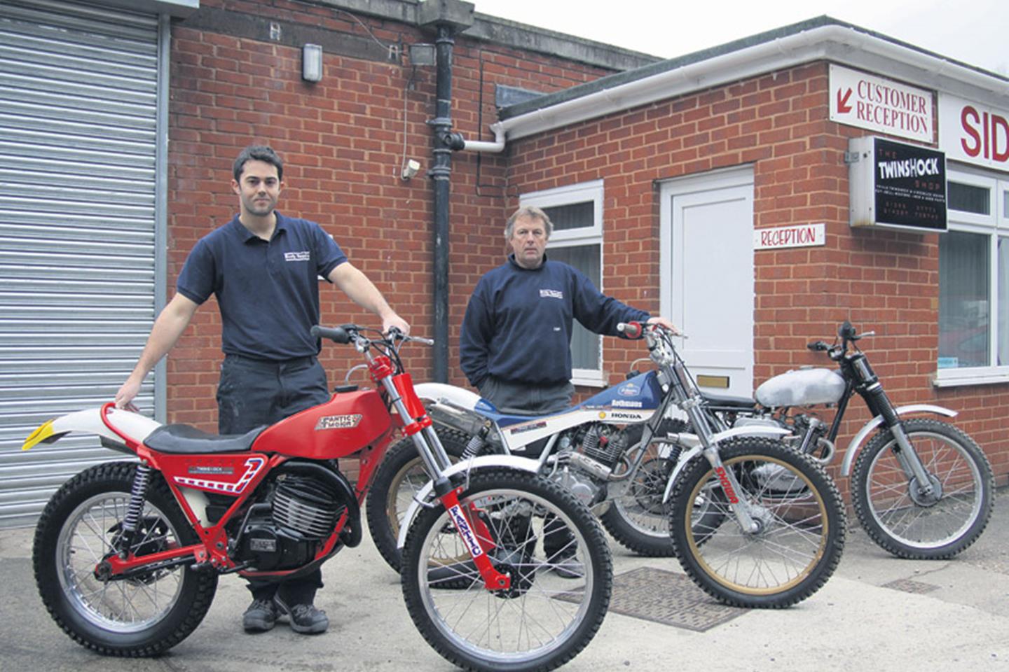 twin shock trials bikes