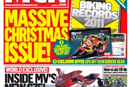 Free supplement and 2012 calendar in this week's MCN