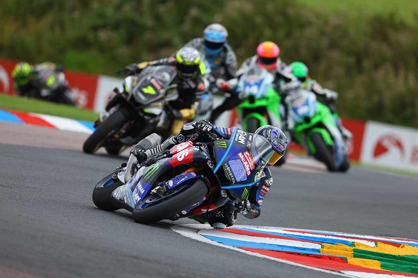 Jason O'Halloran leads the way at Thruxton for McAMS Yamaha