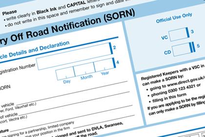 Annual SORN declarations scrapped 