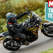 Riding a motorcycle wearing a laminated textile jacket, with MCN's Tried & Tested logo