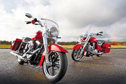  Harley Switchback vs. Victory Cross Roads Tour 