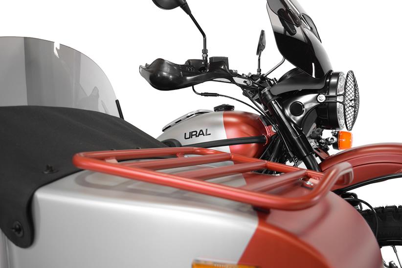 Ural Gear Up Expedition sidecar front luggage rack